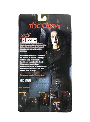 The Crow Signed Eric Draven NECA Cult Classic Action Figure James