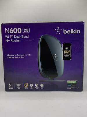 Belkin N600 300 Mbps 4-Port 10/100 Wireless N Router (F9K1102 ...