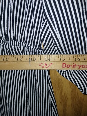Monteau | Dresses | Monteau La Blue And White Striped Dress Size S