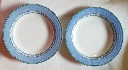NEW Set of 2 MIKASA SUSANNE 9-inch Rimmed Soup Bowls SL 104 EXCELLENT - Picture 3 of 5
