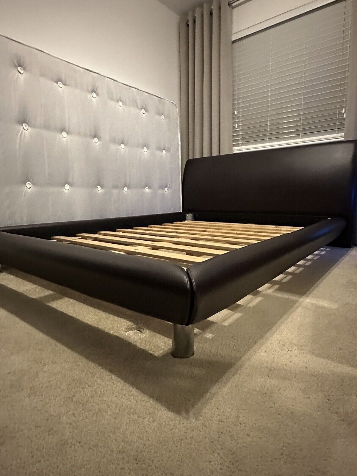 Modernn double bed frame eBay