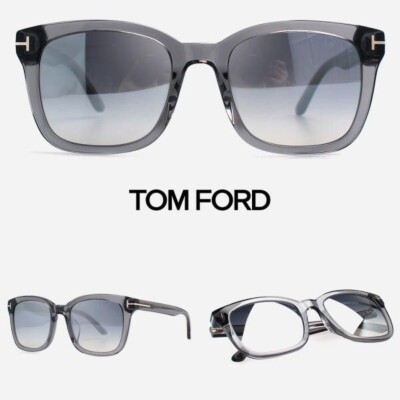 Tom Ford Sonnenbrille TF638-K 20C graues Gestell silber verspiegelt grau getönt 55-22-145