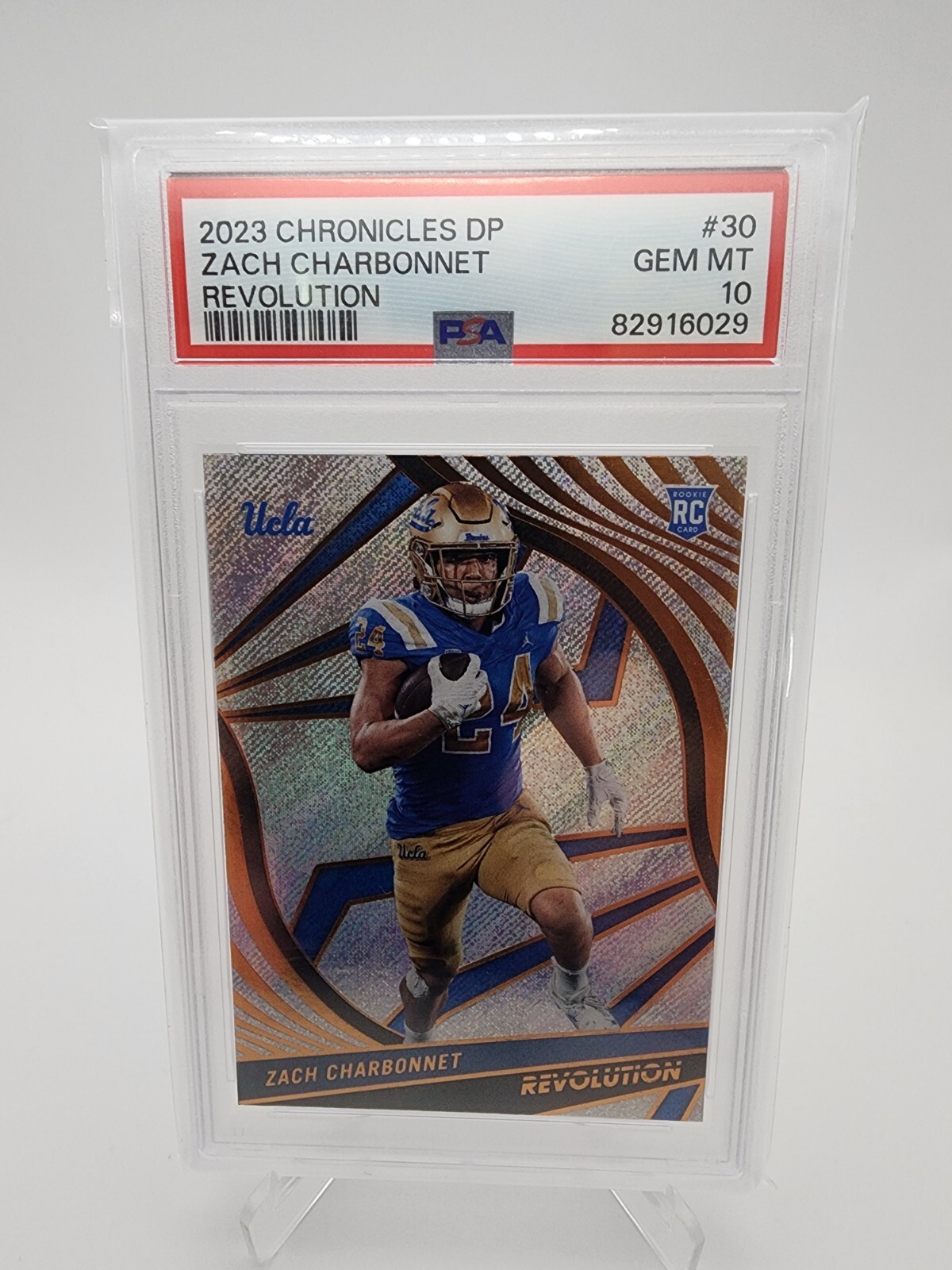 Zach Charbonnet Panini Chronicles Draft Picks Revolution #30 Base