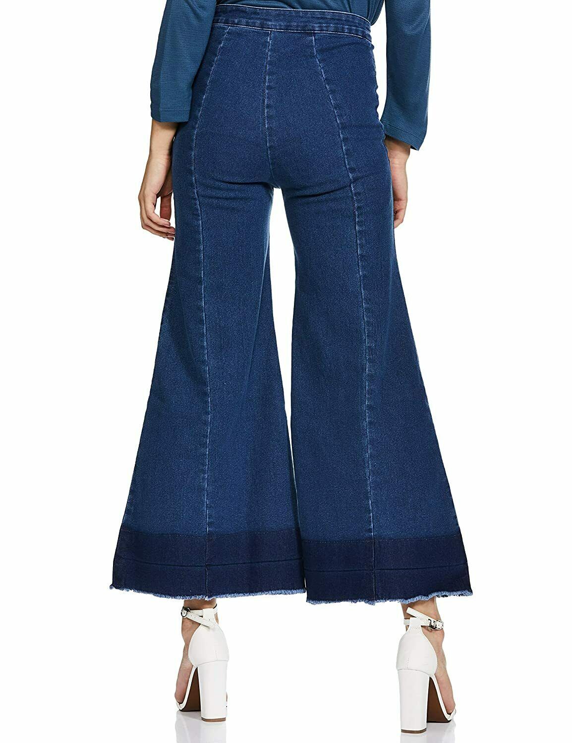 ankle length flared jeans