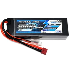 NHX Muscle Pack 2S 7.4V 8000mAh 100C Hard Case Lipo Battery w/ Deans Connector