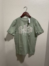 NWT Kids Gap Boys Short Sleeve Shirt Size S Small Dinosaur Green Tyrannosaurus R