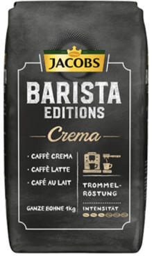 4 KG - Jacobs - Barista Editions Crema - Kaffeebohnen