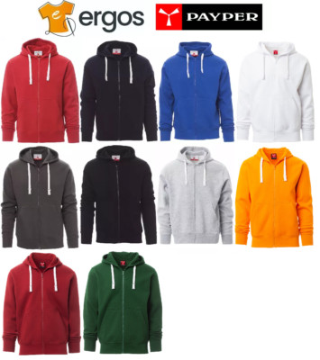 Payper PORTLAND Herren Hoodie Winter Warm Langarm Baumwolle