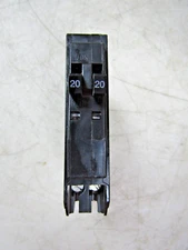 💥SQUARE D 20 AMP TANDEM CIRCUIT BREAKER 1 POLE 120/240 VAC QOT220