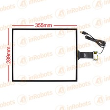 17 inch 355 288mm Multi Touch Capacitive Screen 4:3 Panel USB Controller Kit