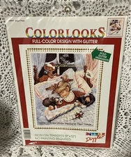 Vintage DIZZLE Colorlooks Christmas Sugar Plum Iron-On Transfer #56093