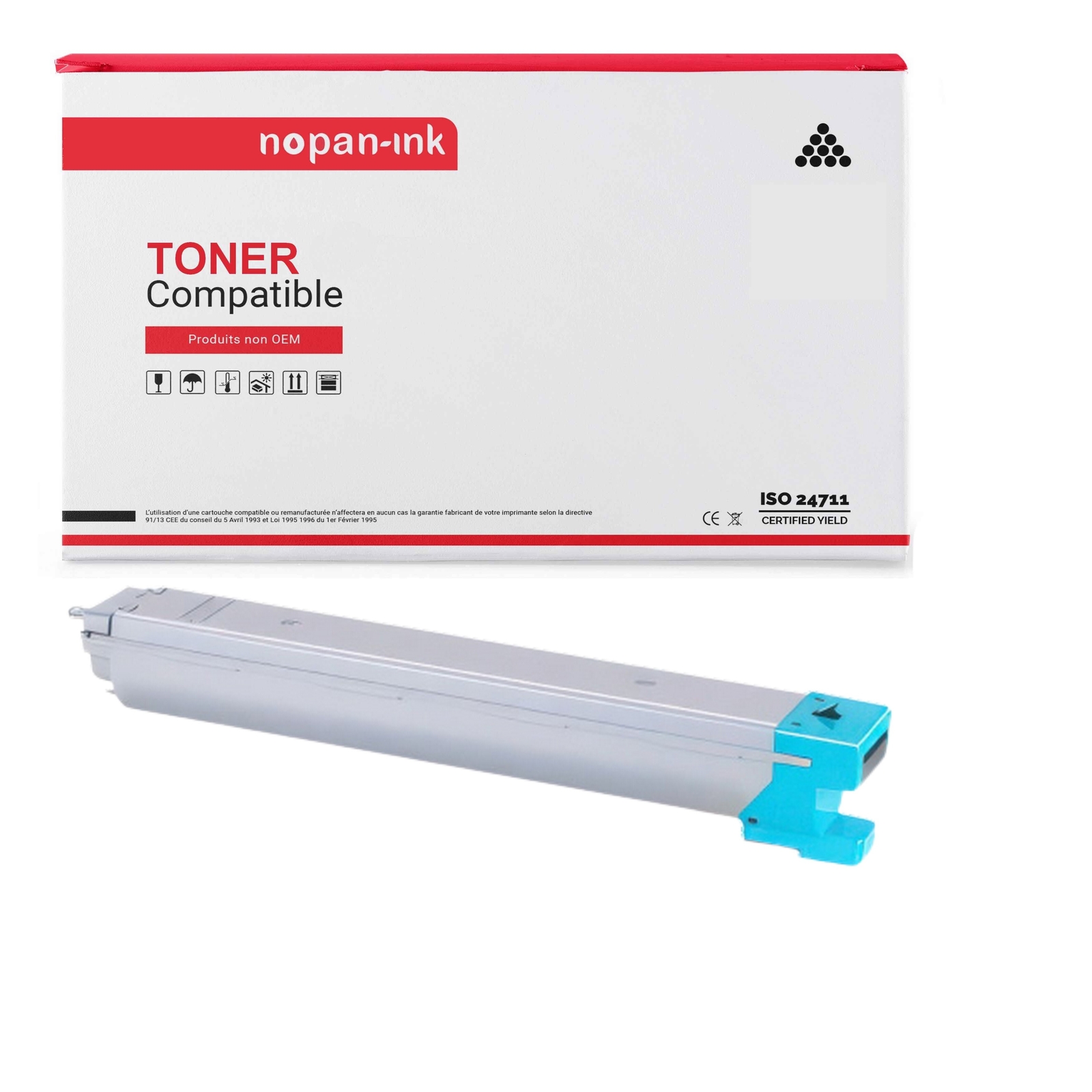 Toner CLT-C808S cyan compatible grand rendement pour imprimante Samsung MultiXpress S X4220