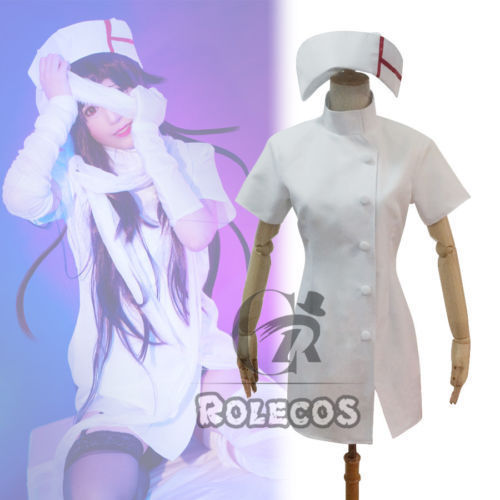 Despair Mikan Tsumiki White Nurse Cosplay Costume {AA | eBay