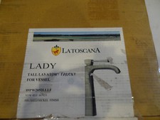 La Toscana 89PW2052LLLF LADY Tall Lavatory Single-Handle Faucet in Brushed Nic