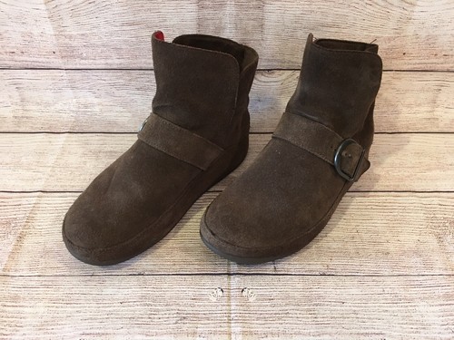 Fitflop Womens Brown Suede Chukka Boots 
