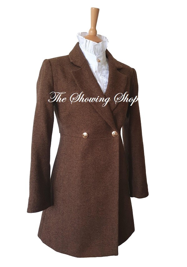 LADIES JACK MURPHY BROWN TWEED 3/4 