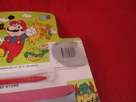 Super Mario Bros. Magic Slate Paper Saver Nintendo Original NES Era Toy 1989