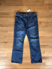 The Children's Place Boy's Bootcut Jeans Adjustable Waist Size 14 Husky NWT 585