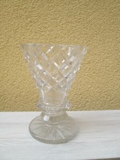 Vaso in cristallo, vintage, d'epoca