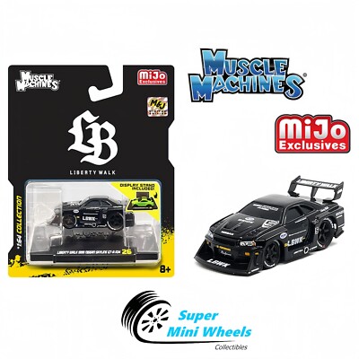 Muscle Machines LBWK スカイラインGT-R R34 2個 Muscle Machines 1:64 LBWK Nissan GT-R R34 Super Silhouette