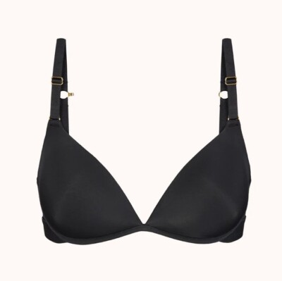 LIVELY Bra 38 DThe Fall Day Deep V No Wire Black WL0321 NWT J Hook