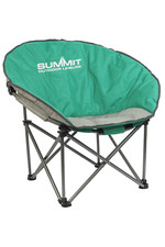 Moon Camping Chair – Summit Eclipse Padded Folding Seat with Bag – 120kg Max