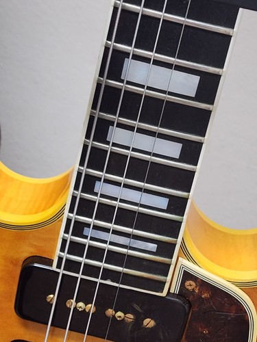 1984 Gibson ES-357 Figured Natural Semi-Hollow Guitar Tim May w/ Hard Case! - Picture 9 of 24