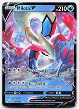 Rebel Clash Milotic V NM Holo V Rare Pokemon Tcg Card