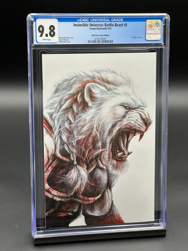 Invincible Universe Battle Beast #5 CGC 9.8 (2025) - Shrike Virgin - LTD 750