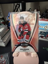 25-26 UD Allure Hockey Red Rainbow Parallel 64 Nico Hischier