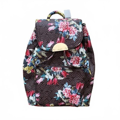 Aldo Acenaris Floral Backpack Faux Leather NWT