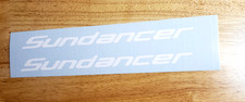 SUNDANCER Sea Ray Boat Decals stickers gloss white 19