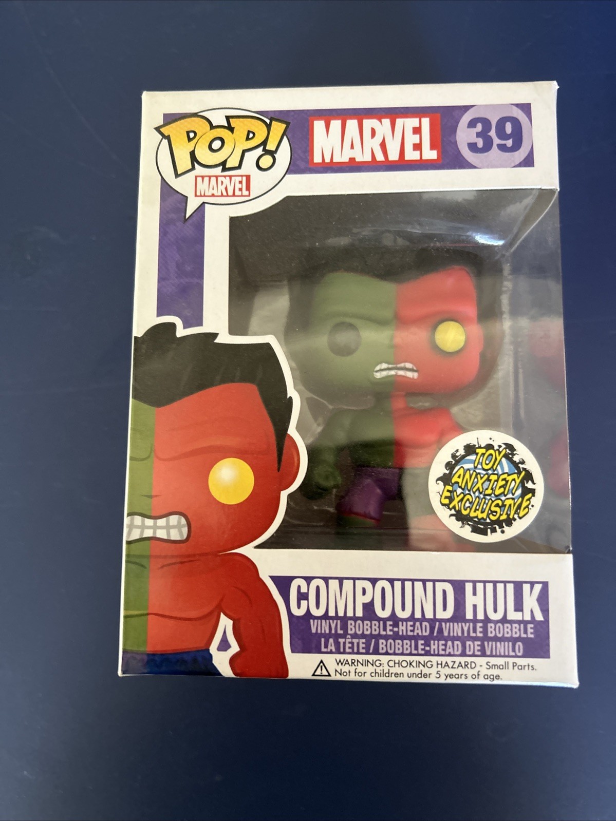 Compuesto Hulk 39 Funko Pop! Vinilo Marvel Juguete Ansiedad Exclusivo