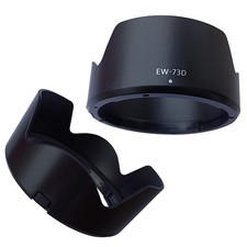 Lens Hood For Canon EF-S 18-135MM F/3.5-5.6 IS USM Lens Replacement EW-73D