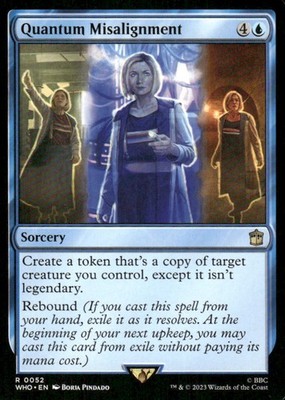 Quantum Misalignment 52 Universes Beyond: Doctor Who Magic: The Gathering NM