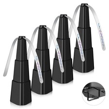 Fly Fans for Tables: Outdoor/Indoor Fly Deterrent, Holographic Blades, 4 Pack
