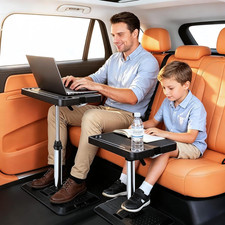 Car Desk for Laptop, Portable Car Table Tray for Front/Rear Passenger Seat