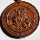 Antique 1905 Knights Templar 100th Anniversary Medallion – Grand Encampment Mass — photo 4