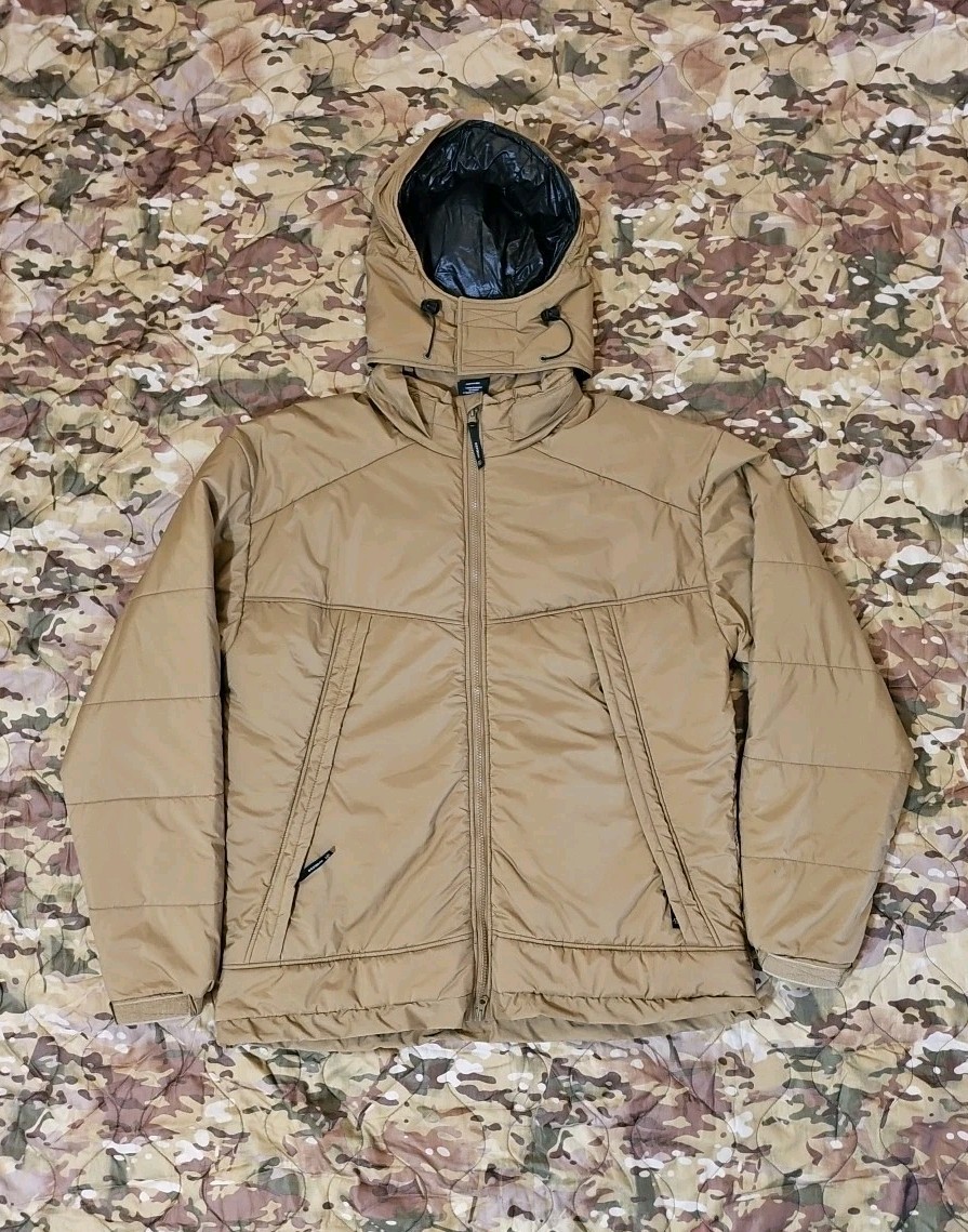 Beyond Clothing PCU  L7 Primaloft Jacket Size: XL Coyote Men NWOT