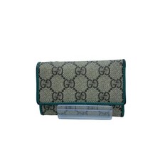Gucci Key Case GG PVC Green