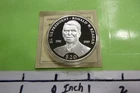 RONALD REAGAN 40TH US PRESIDENT 2000 LIBERIA 999 SILVER COIN COA RARE 4RRIM