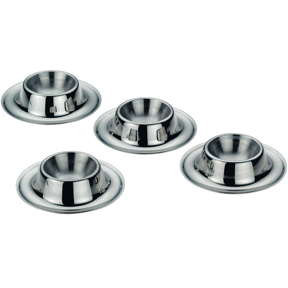Kela Eierbecher-Set Vision 4-teilig aus Edelstahl Silber 9 x 9 x 35 cm 4 3990₽