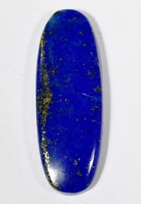 39 Ct 6X15X41 mm Natural Blue Lapis Lazuli Cabochon Untreated Gemstone KM-78