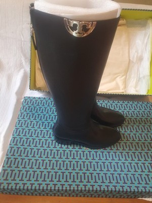 Tory Burch Sidney High Leg Stiefel Größe UK 5,5 Neu Originalverpackt