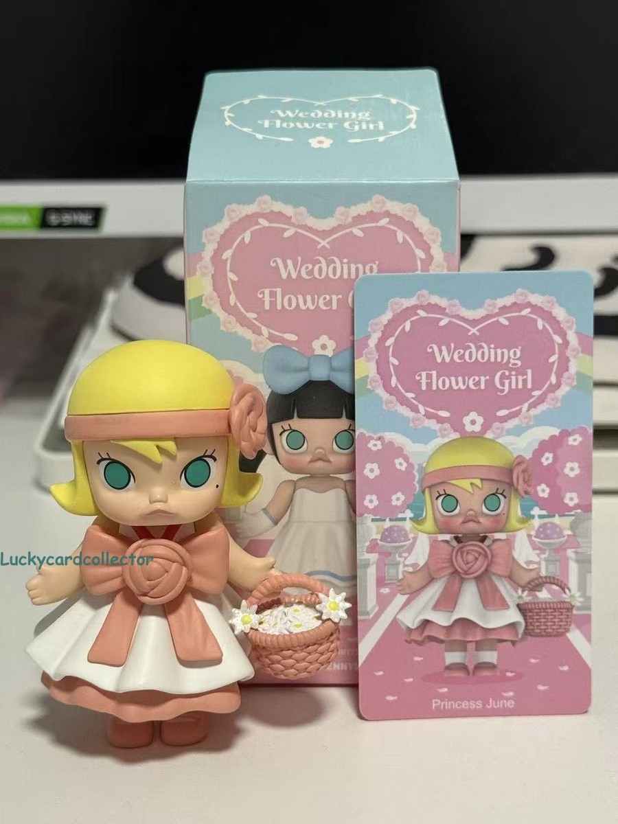 POP MART Molly Wedding Flower Girl Princess Series Confirmed Blind