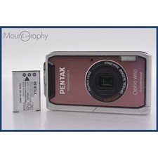 Pentax Optio W60 5x Camera with Battery - Fully Working No Customs Fees US