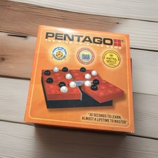 Pentago Mensa Select Board Game Abstract Strategy Complete Very Clean