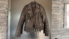 Boda Skins Kay Michaels Designer Lederjacke Gr. XS Echtleder Bikerjacke Jacke