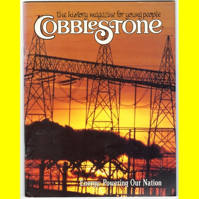 #ad #ad COBBLESTONE 1990 ENERGY Edison Westinghouse solar oil guthrie history children $4.99
