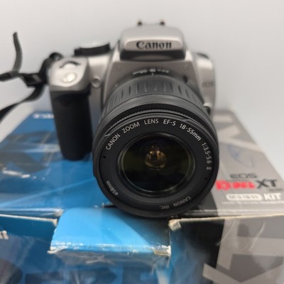 Canon EOS Rebel XT   w/ EF-S 18-55mm Lens Digital SLR Camera Kit For Repair